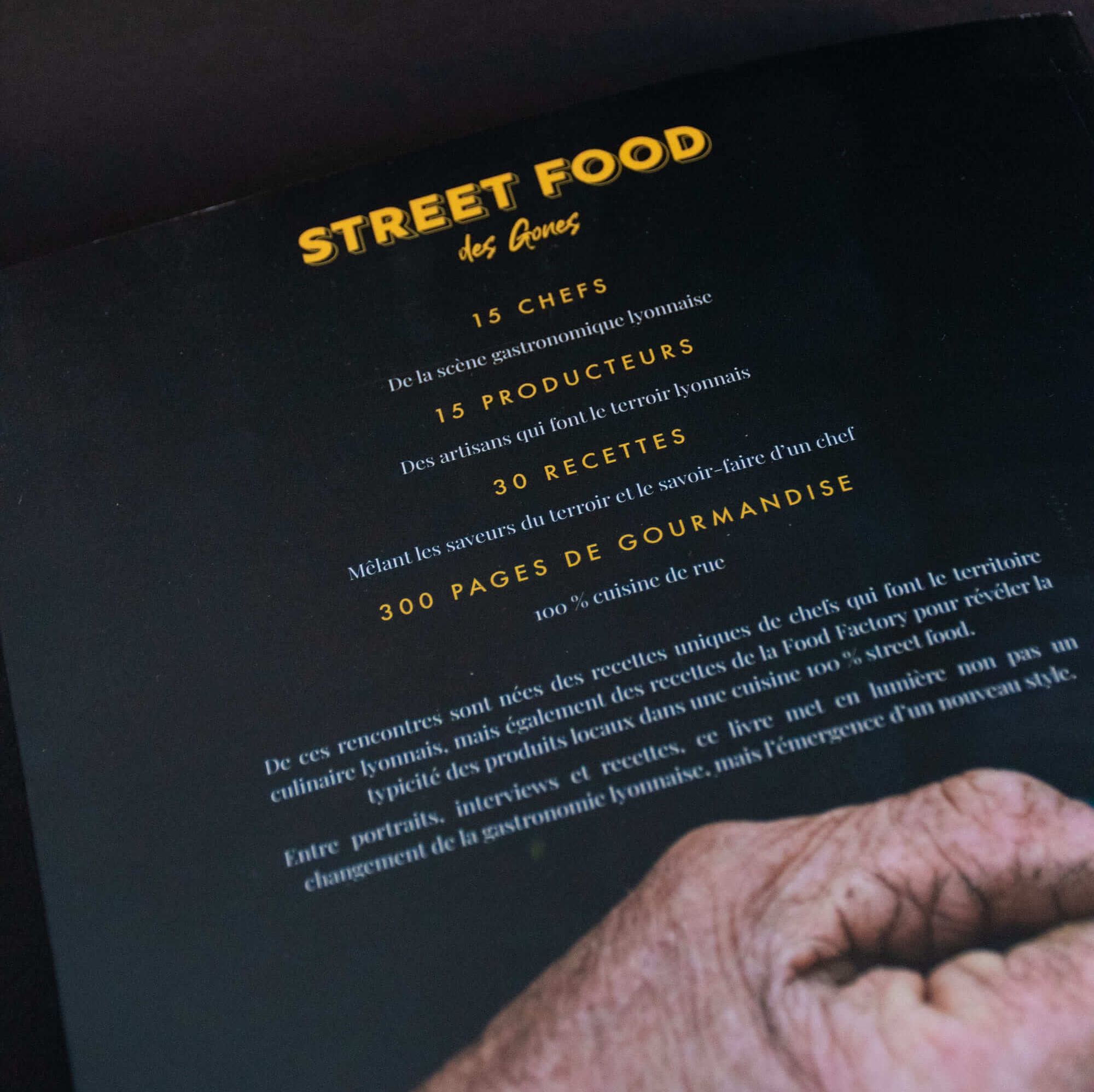 Street Food Des Gones back cover